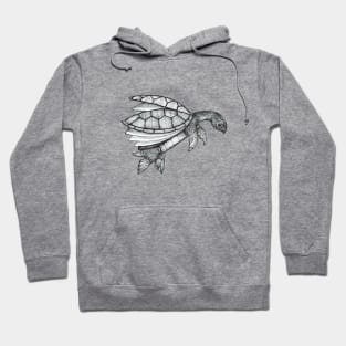 flying turtle Hoodie